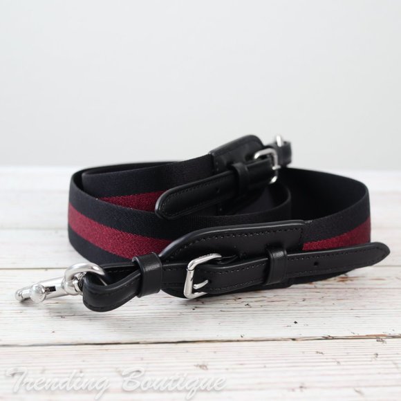 NWT Coach Jes Baguette Crossbody With Buffalo Plaid Print in Black/ Red - Picture 12 of 12